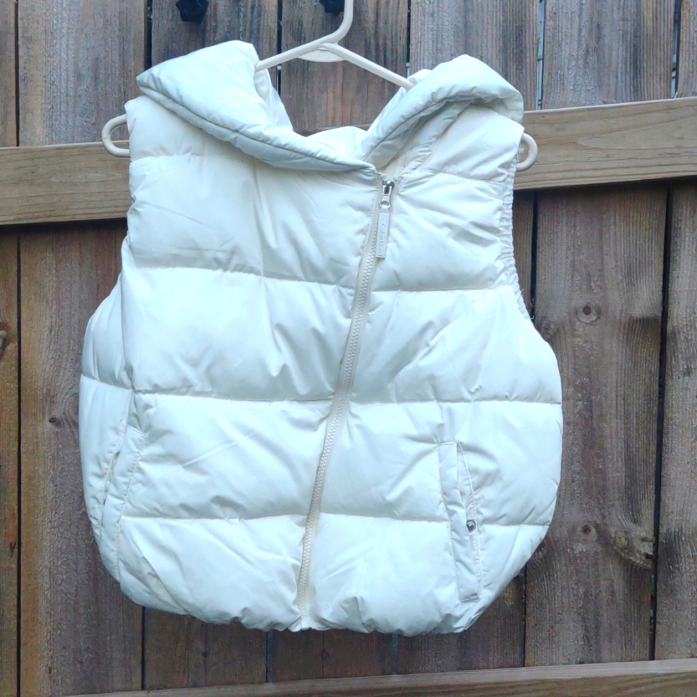 Calvin Klein Performance White Puffer Vest
